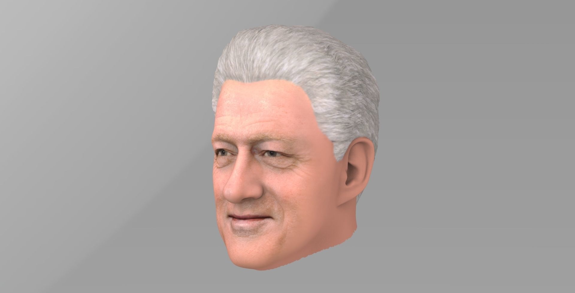 Bill Clinton 3D model_2