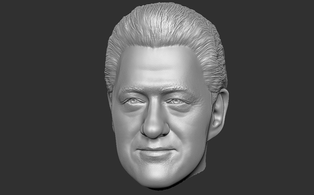 Bill Clinton 3D model_22