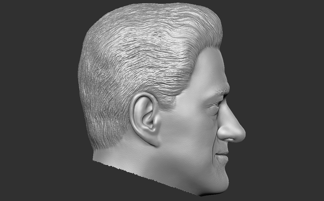Bill Clinton 3D model_28