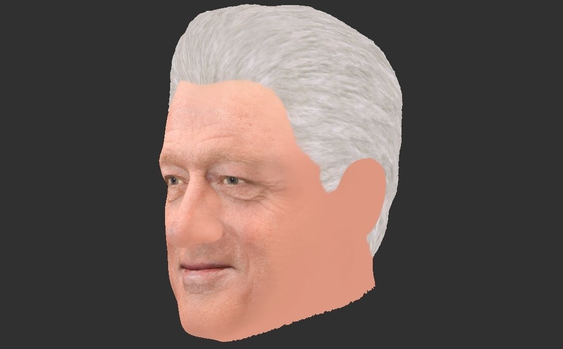 Bill Clinton 3D model_19