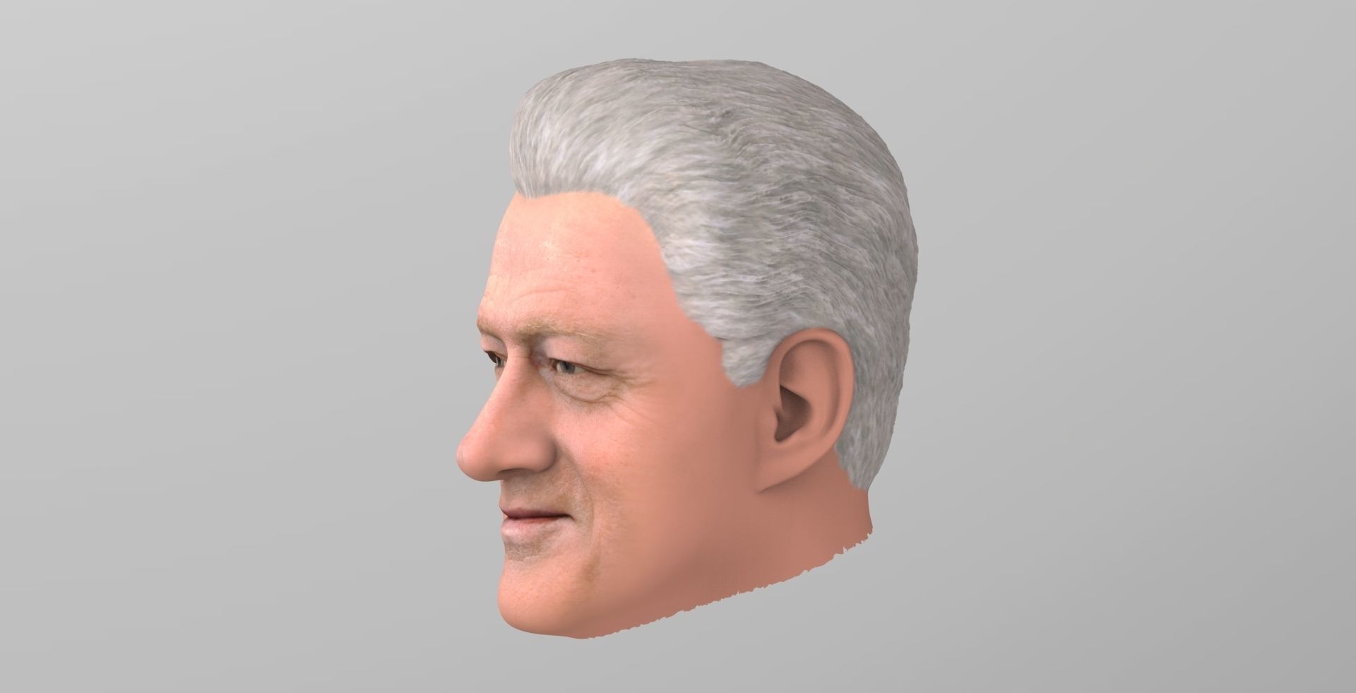Bill Clinton 3D model_3