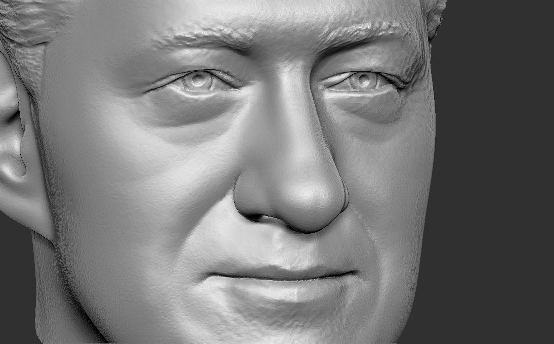 Bill Clinton 3D model_32