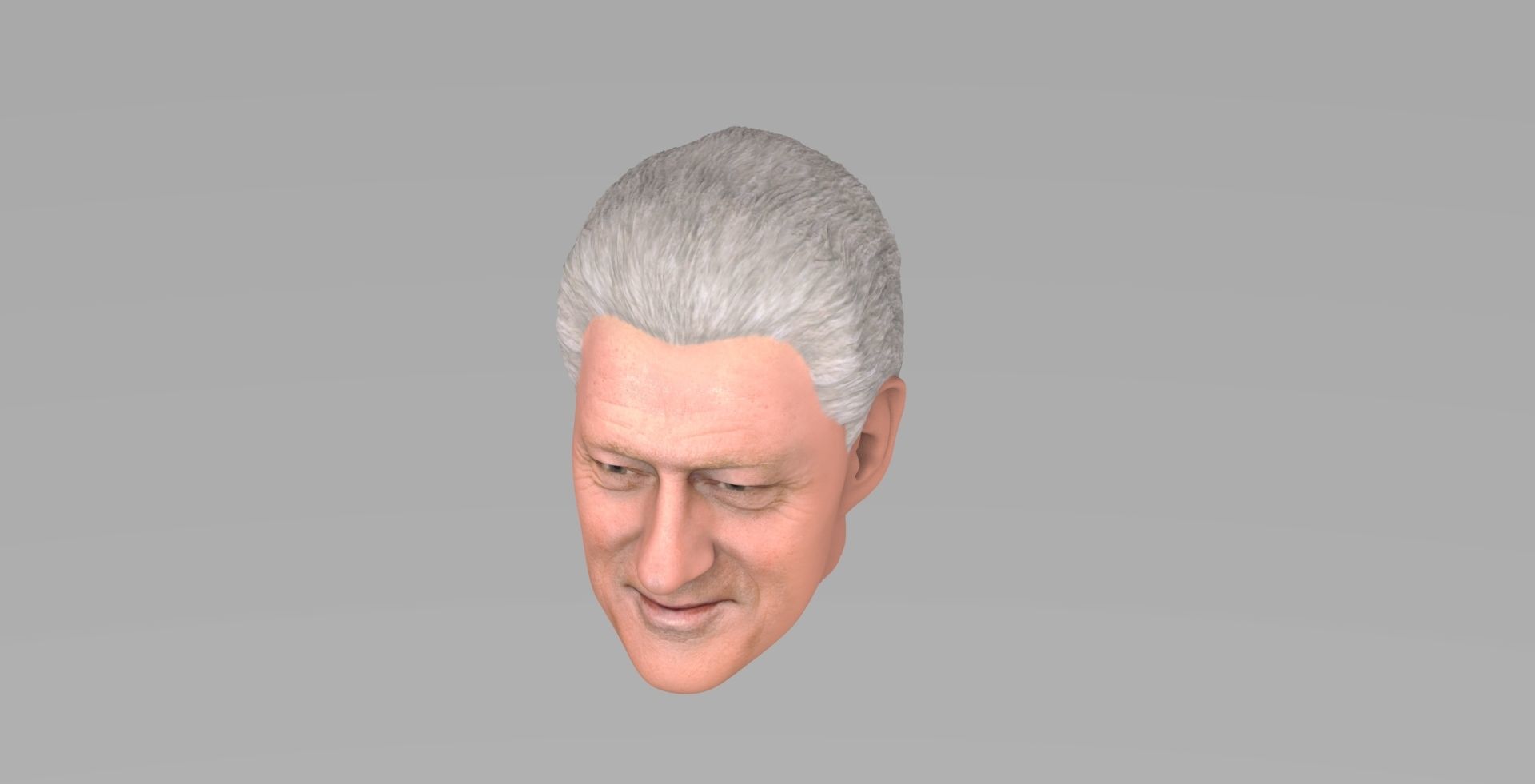 Bill Clinton 3D model_11