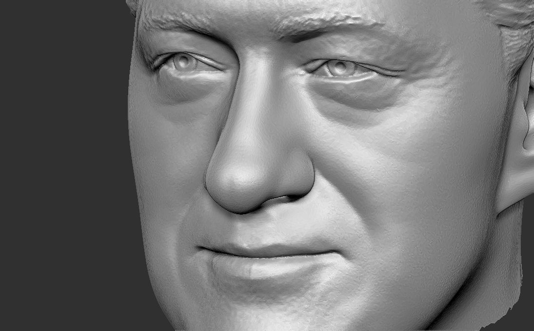 Bill Clinton 3D model_33