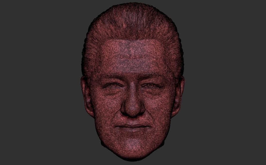 Bill Clinton 3D model_38