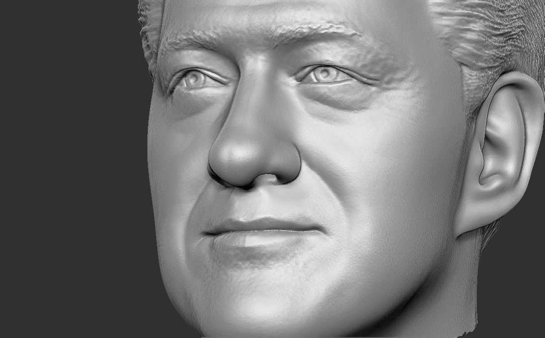 Bill Clinton 3D model_35