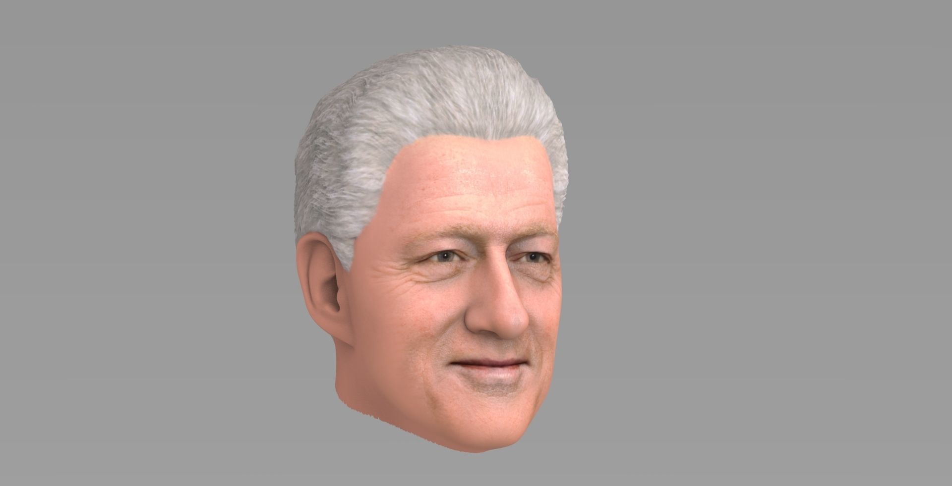 Bill Clinton 3D model_8