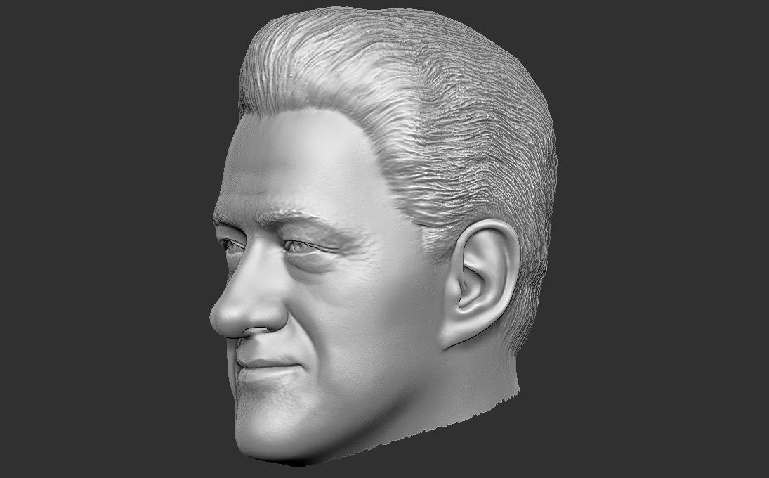 Bill Clinton 3D model_24