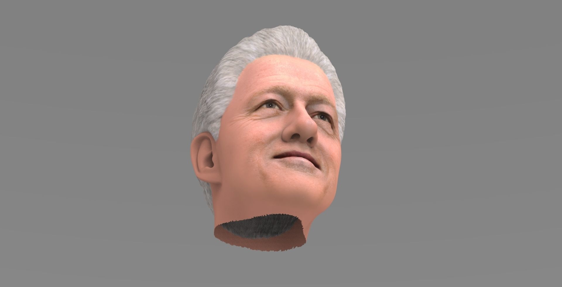 Bill Clinton 3D model_14