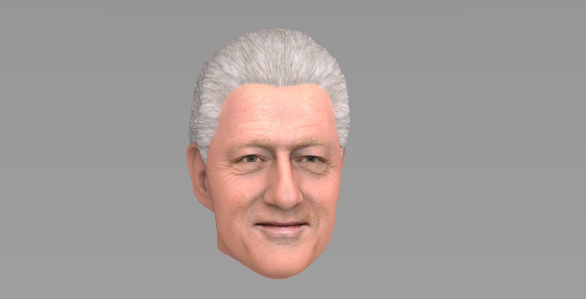 Bill Clinton 3D model_9