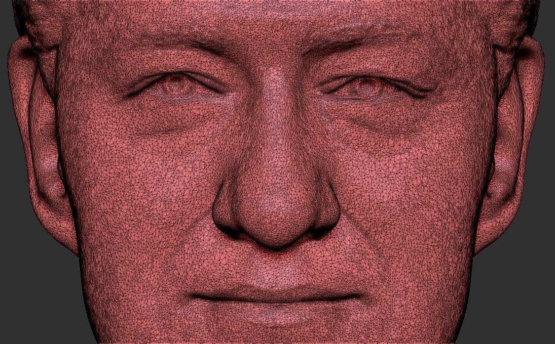 Bill Clinton 3D model_40