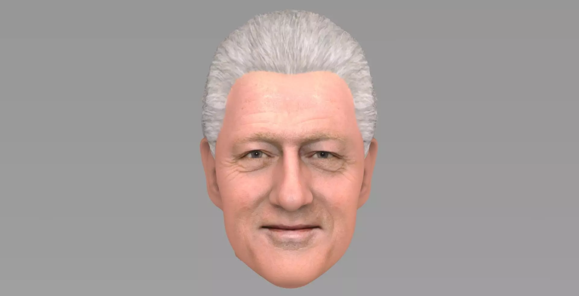 Bill Clinton 3D model_0