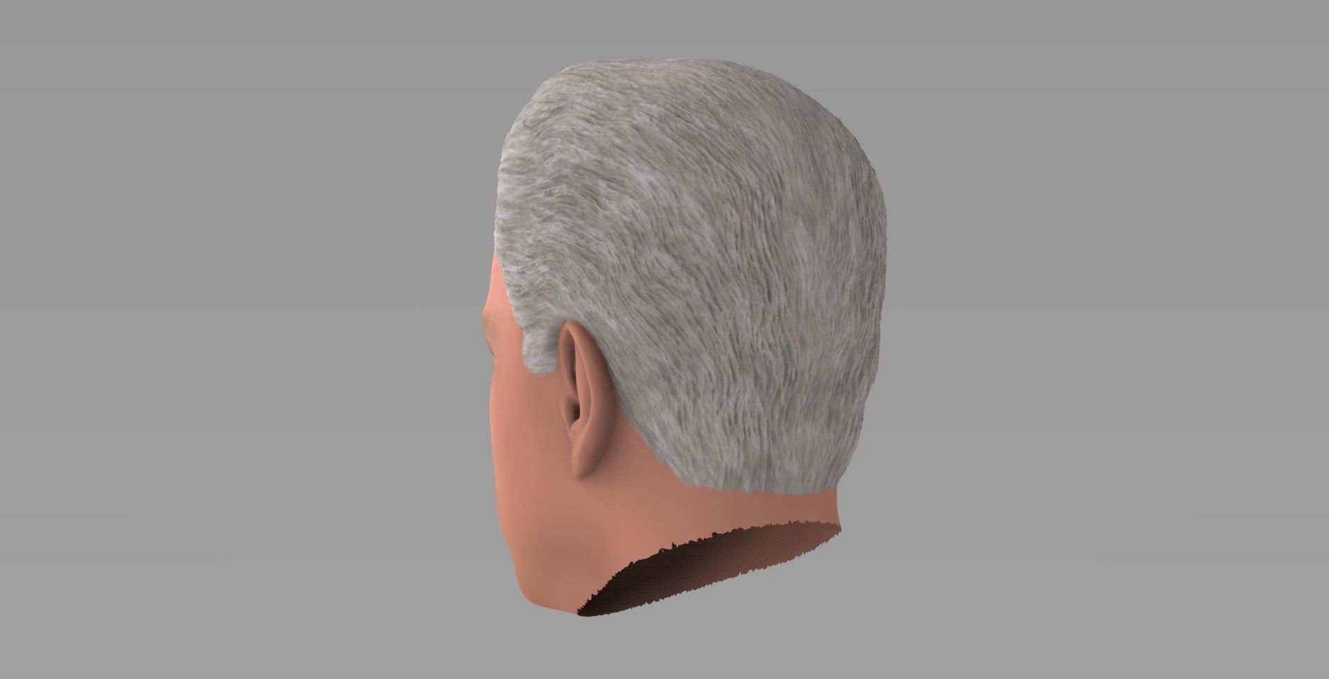 Bill Clinton 3D model_5
