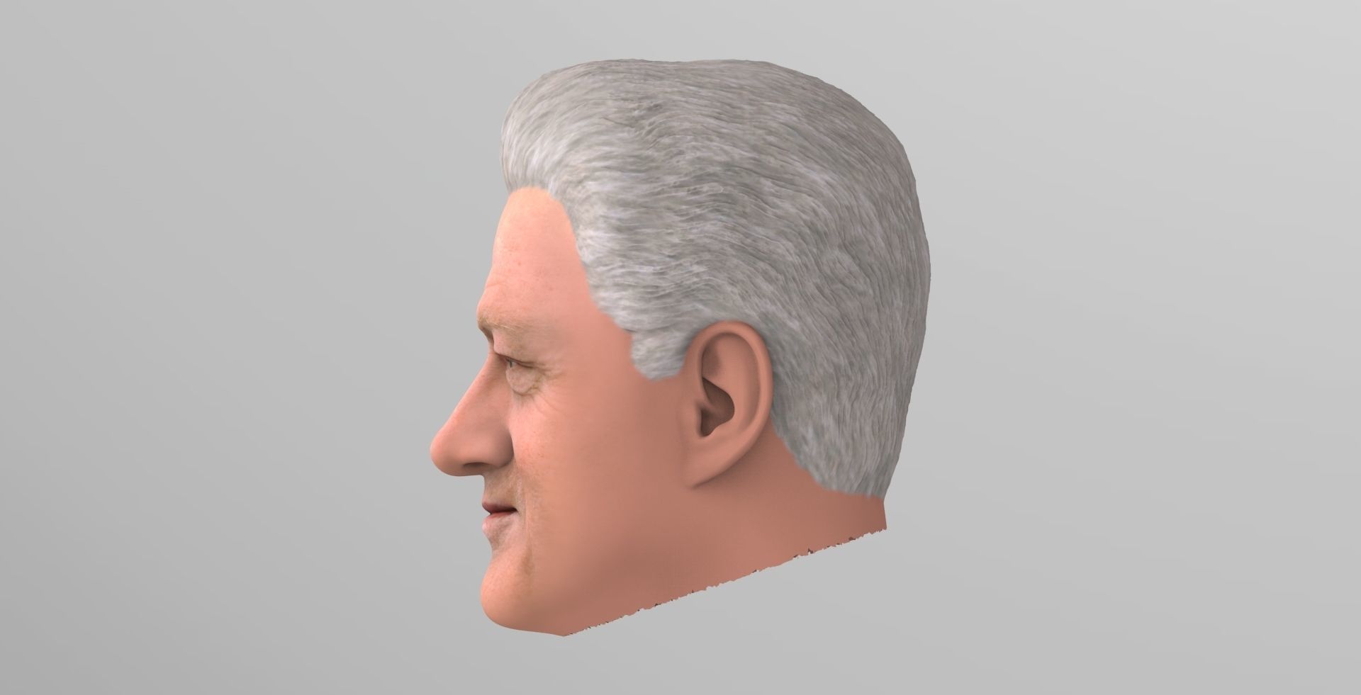 Bill Clinton 3D model_4