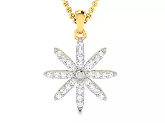 Women pendant 3dm render detail