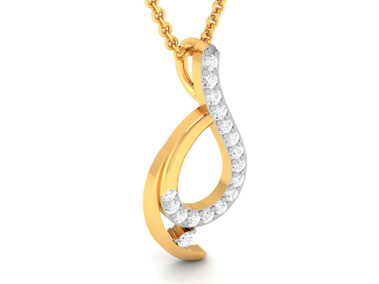 Women pendant 3dm render detail 3D print model_1