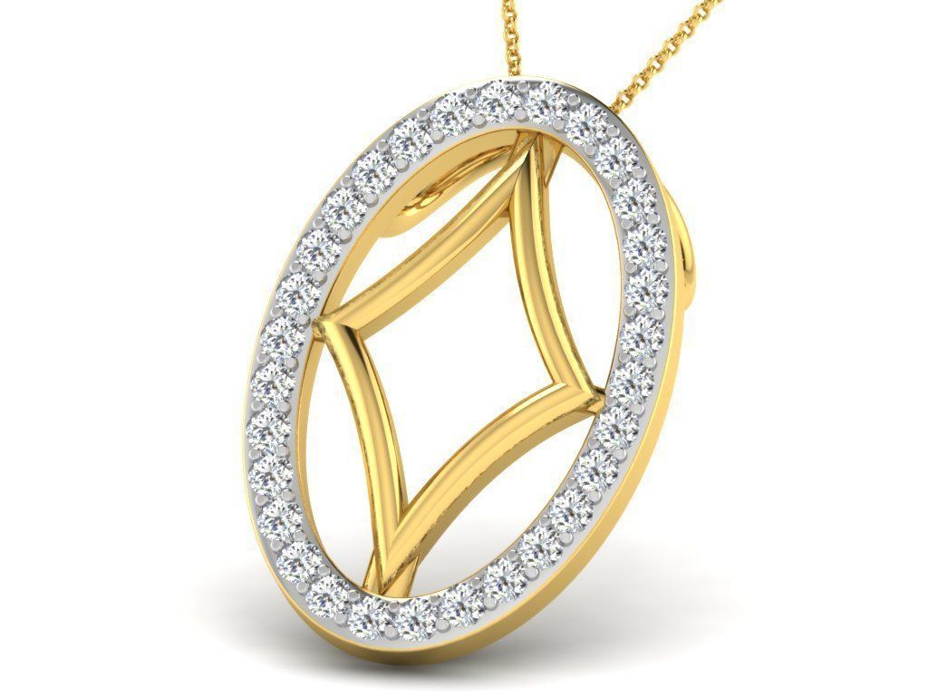 Women pendant 3dm render detail 3D print model_7