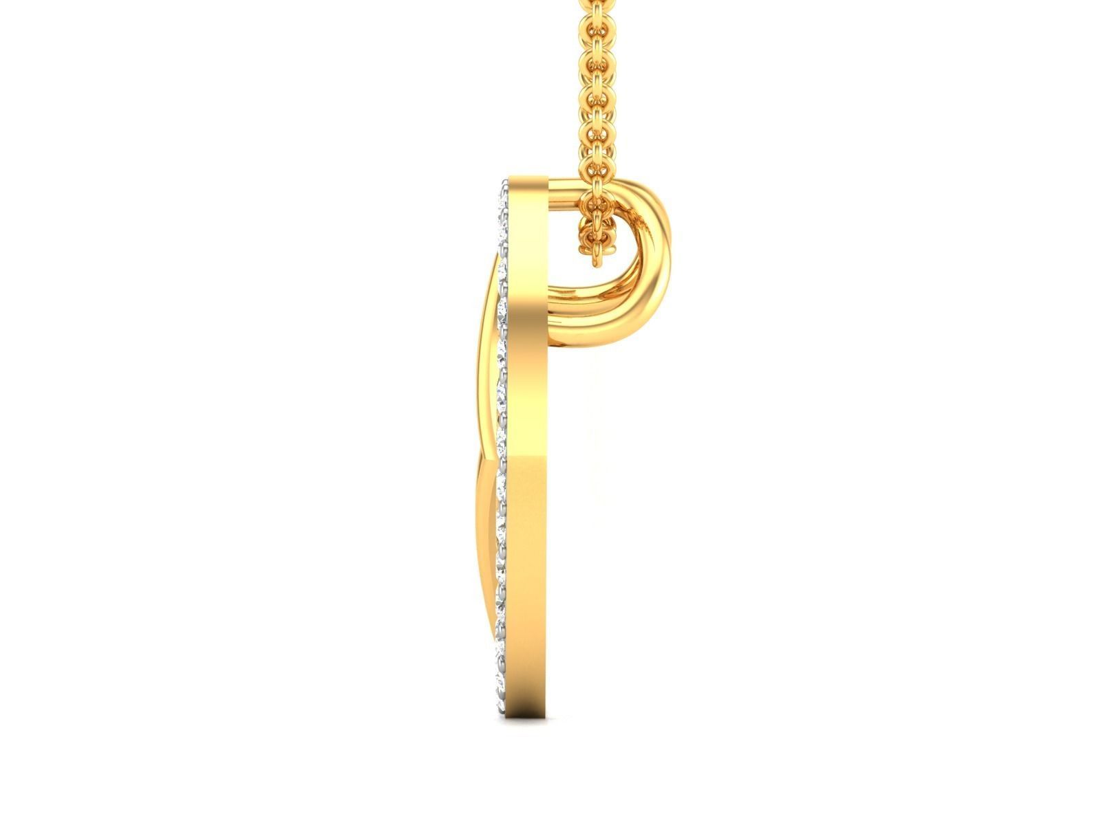 Women pendant 3dm render detail 3D print model_5
