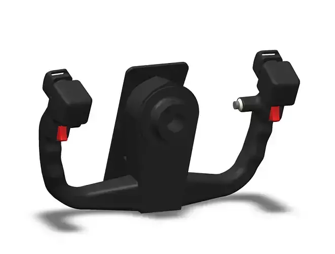 Boeing 737 YOKE FOR HOME COCKPIT v2 3D print model