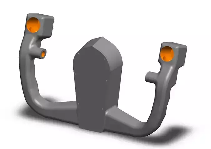 Boeing 737 YOKE FOR HOME COCKPIT 3D print model
