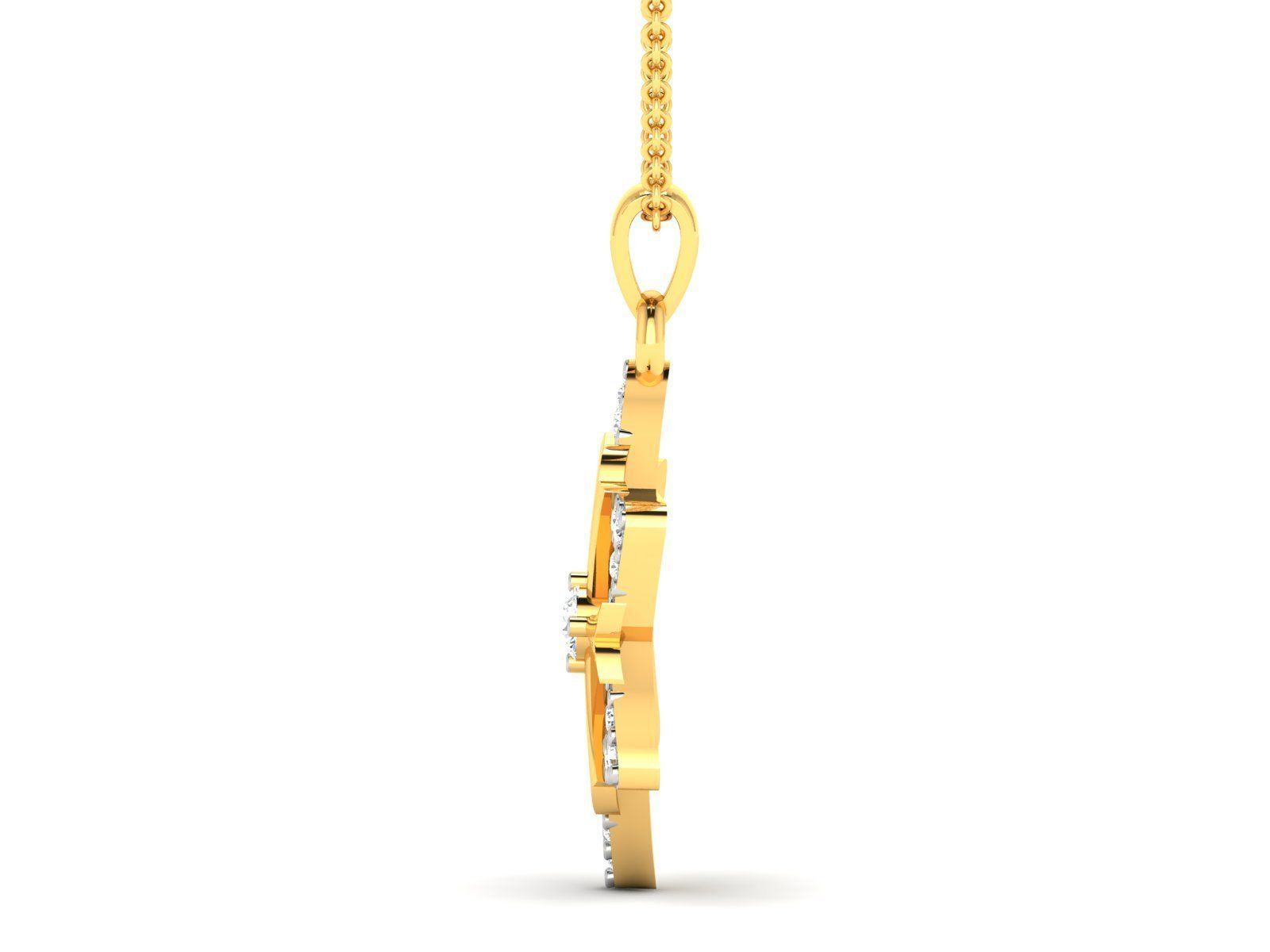 Women pendant 3dm render detail 3D print model_6