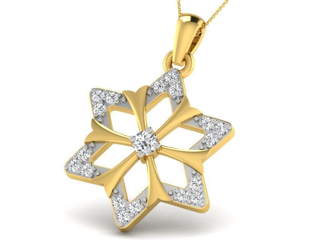 Women pendant 3dm render detail 3D print model_5