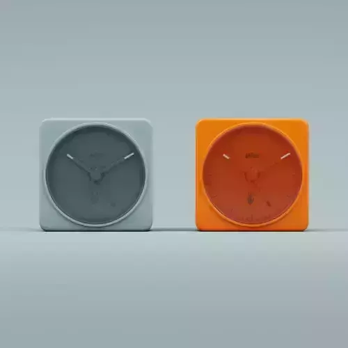 Off-White Braun BC02 Clock