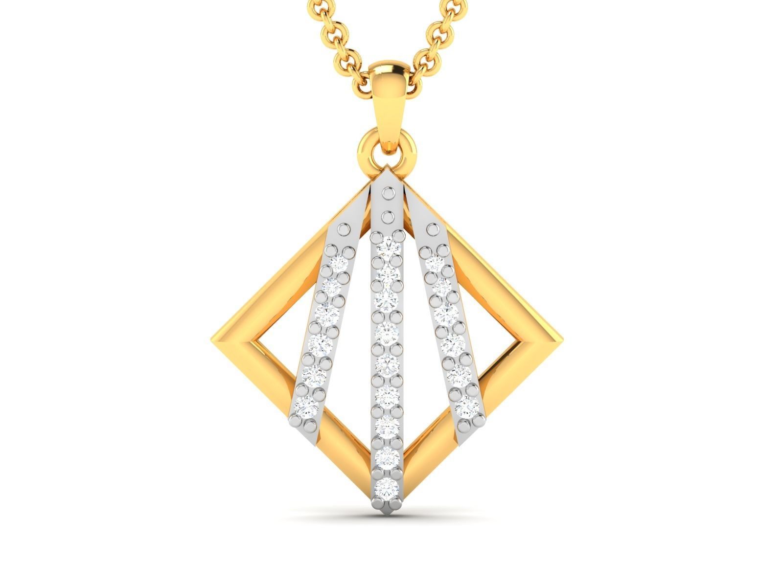 Women pendant 3dm render detail 3D print model_4