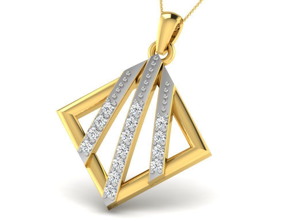 Women pendant 3dm render detail 3D print model_7