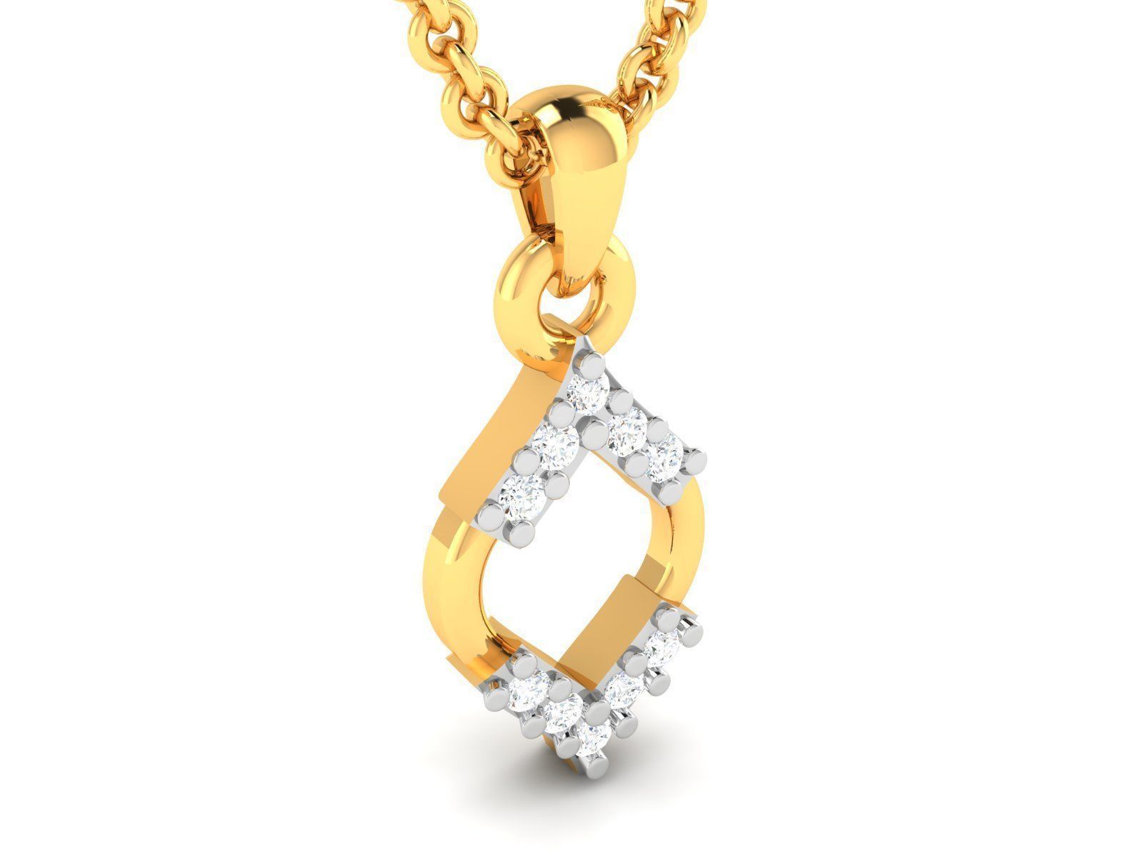 Women pendant 3dm render detail 3D print model_2