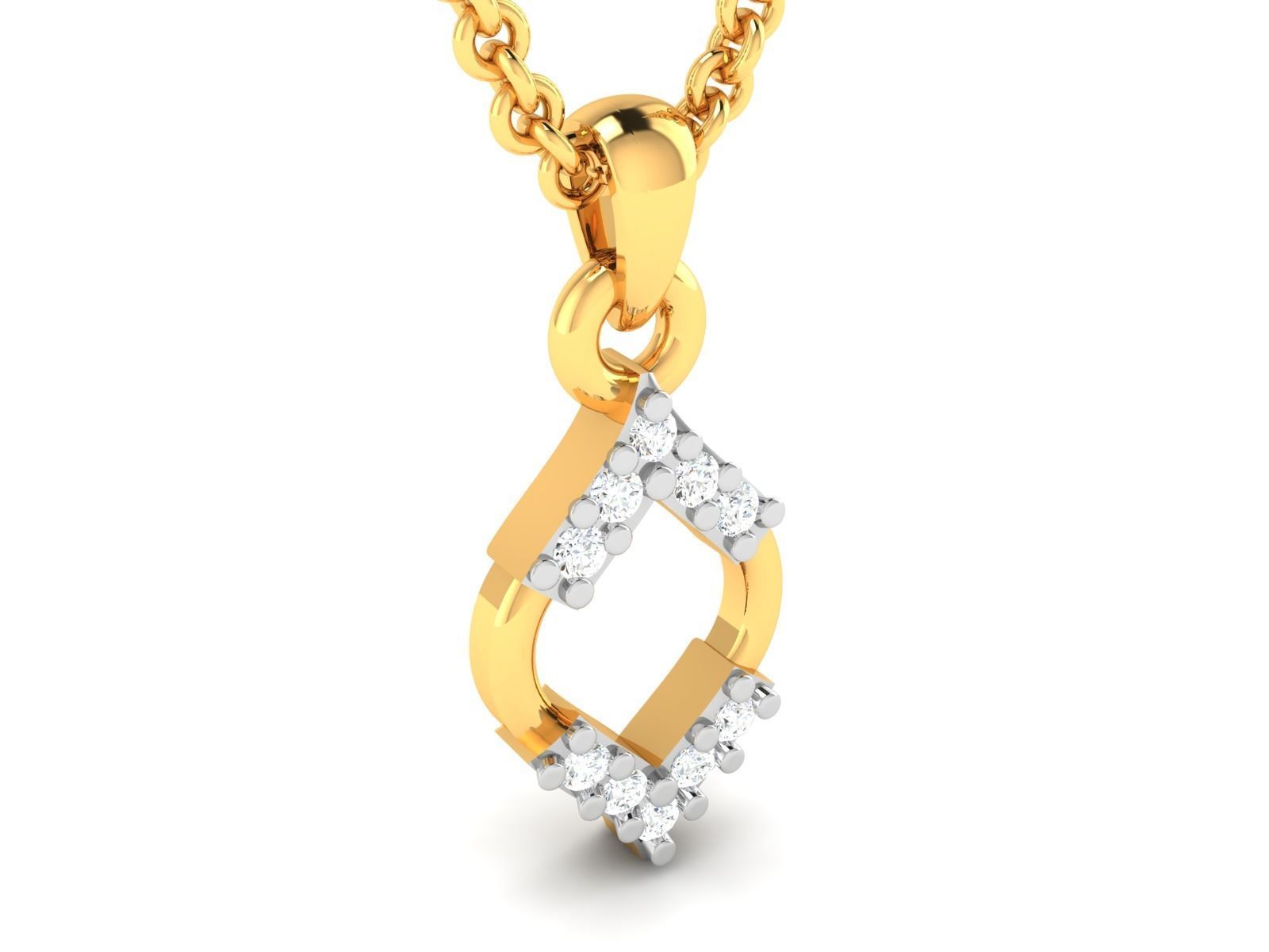 Women pendant 3dm render detail 3D print model_3