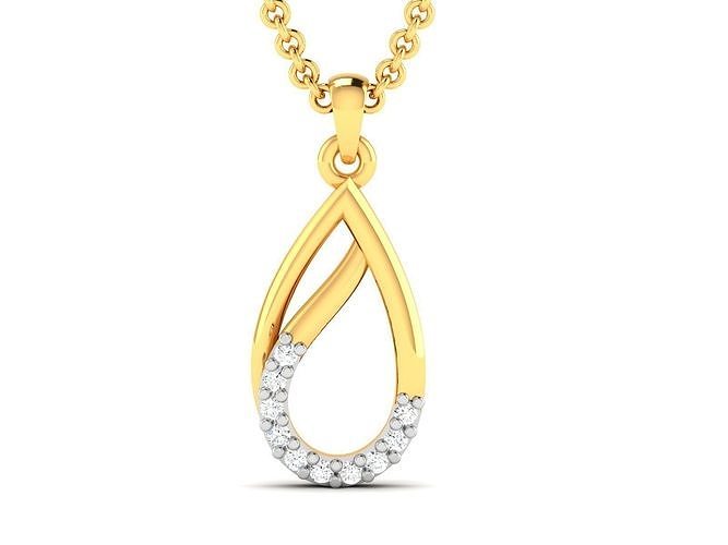Women pendant 3dm render detail 3D print model