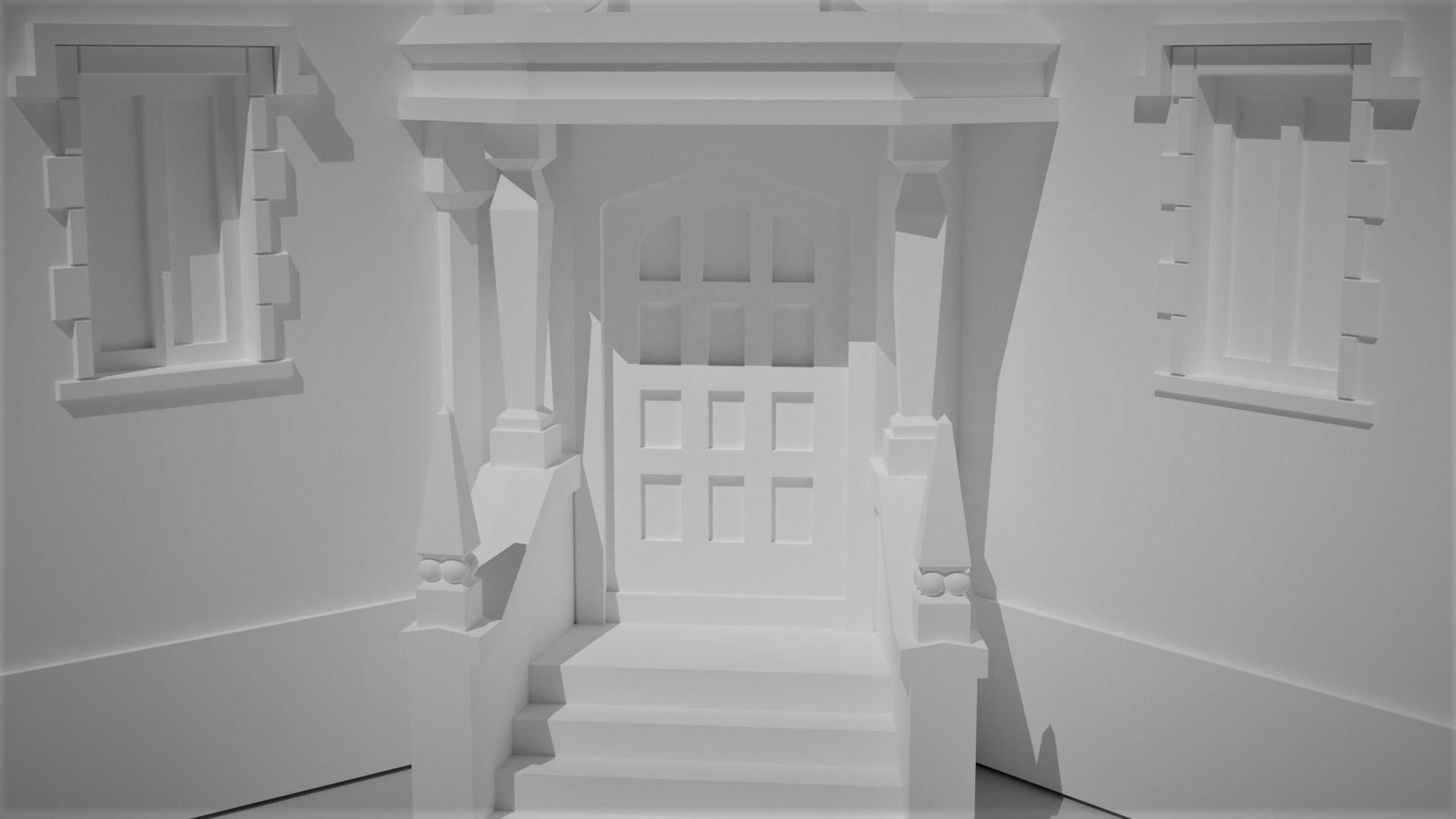 Haunted Mansion Magic Kingdom Replica 3D print model_6