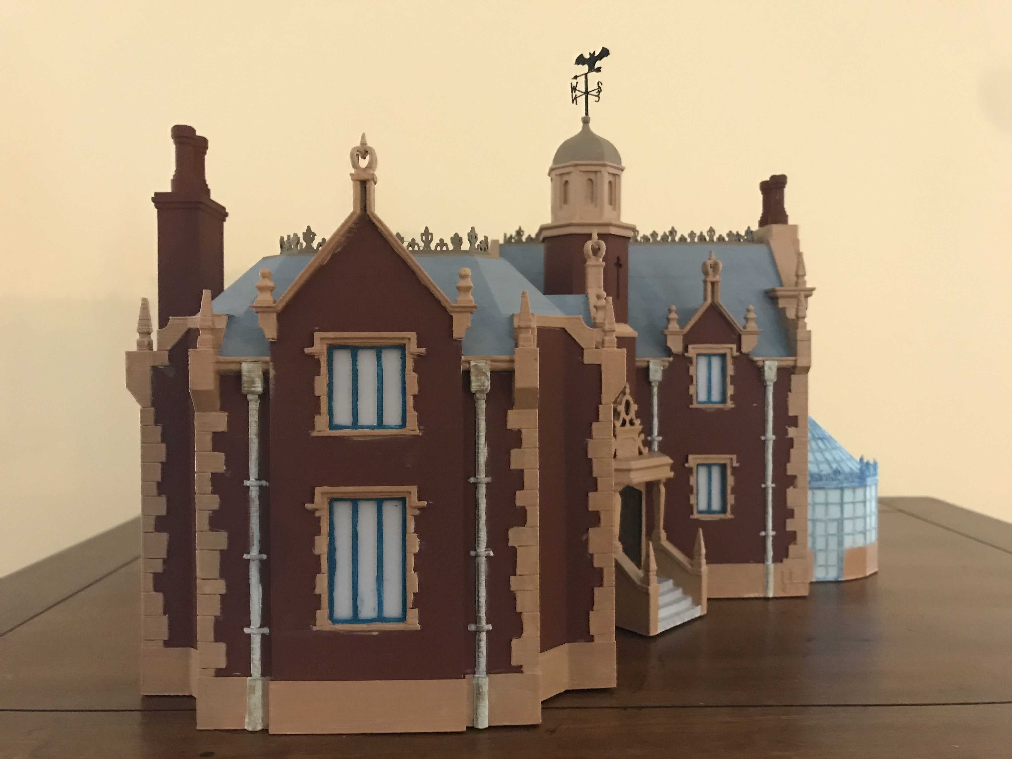 Haunted Mansion Magic Kingdom Replica 3D print model_8
