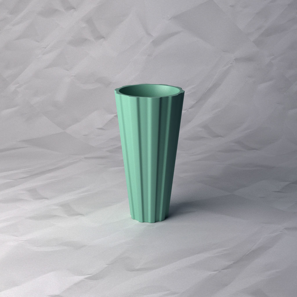 VASE 391 3D print model_2