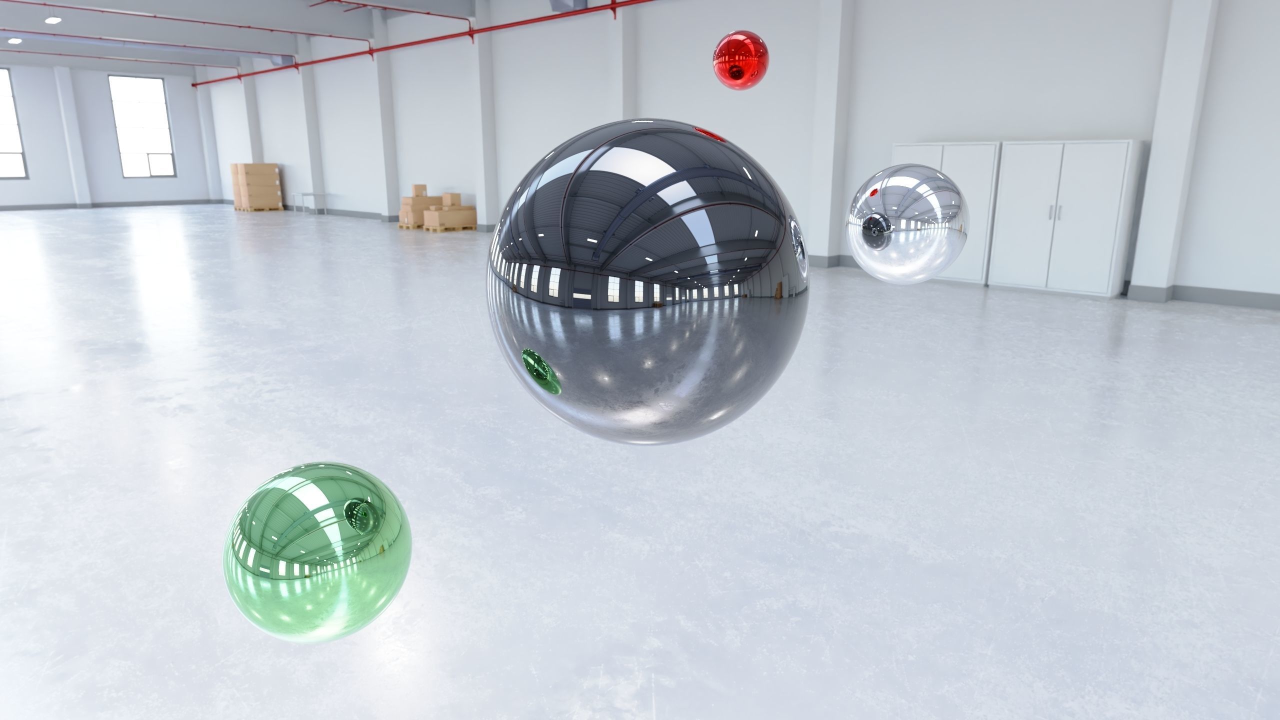 HDRI - Industrial Warehouse Interior 12 Texture_8