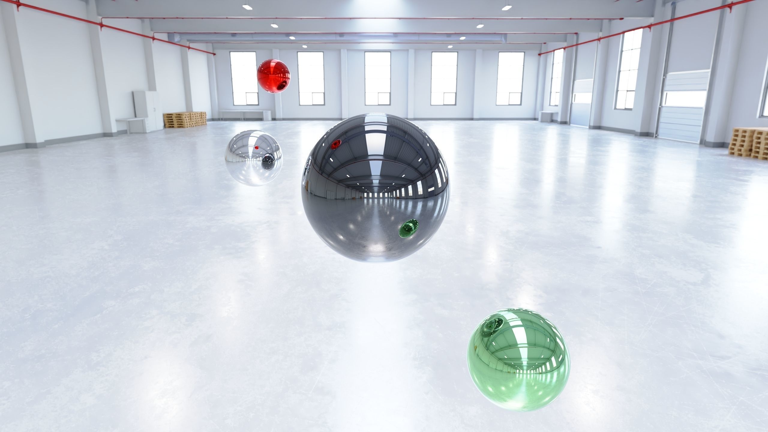 HDRI - Industrial Warehouse Interior 12 Texture_5