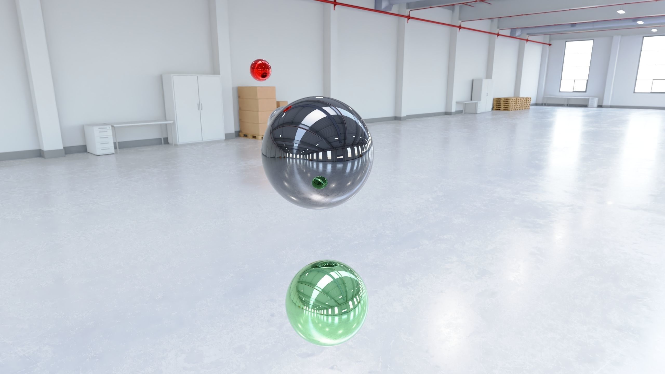 HDRI - Industrial Warehouse Interior 12 Texture_6