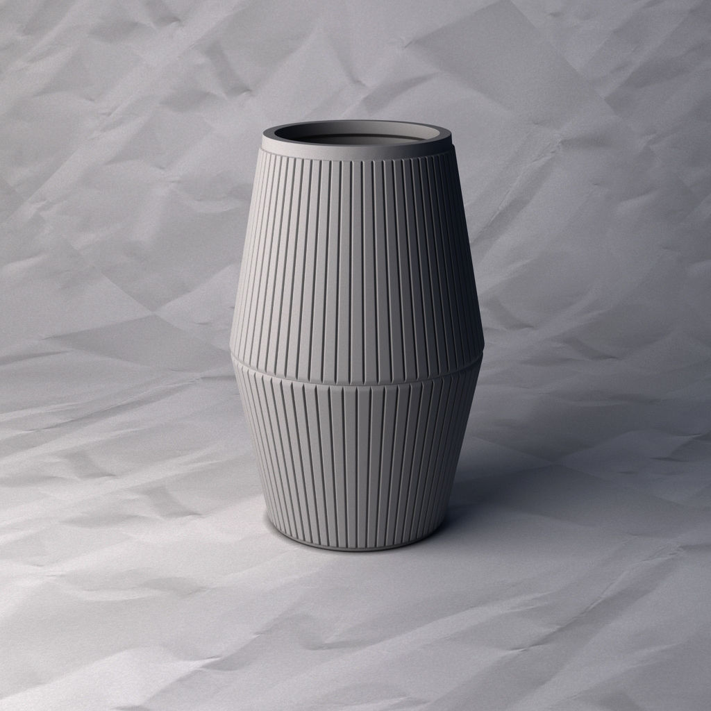 VASE 401 3D print model_6