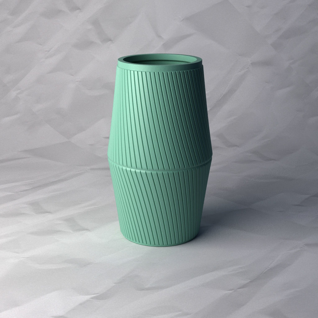 VASE 402 3D print model_2