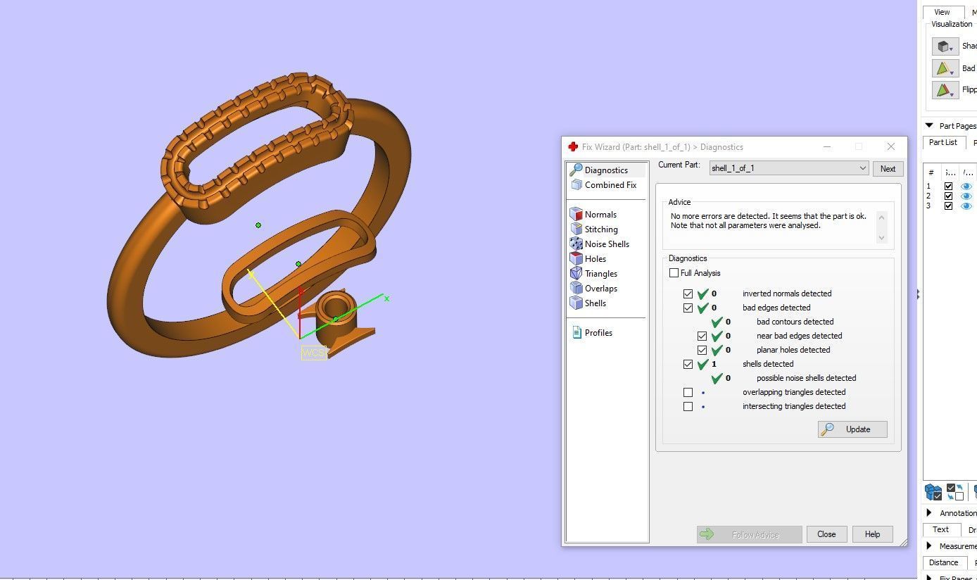 Messika Move Ring 3D print model_4