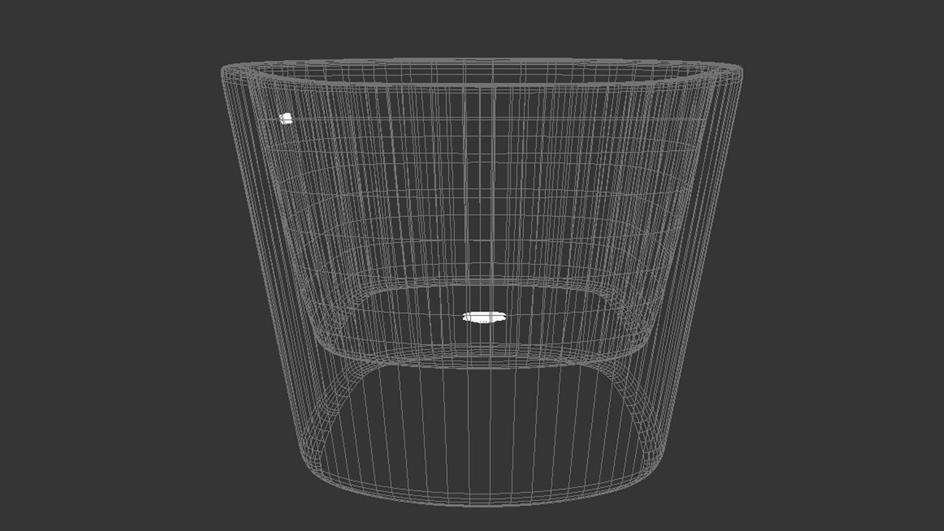 Freestanding oval bathtub with floor-mounted tap 2 3D model_13