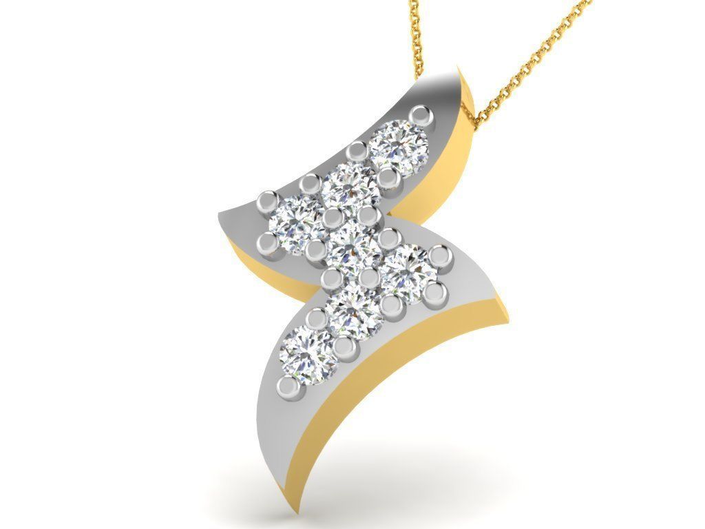 Women pendant 3dm render detail 3D print model_7