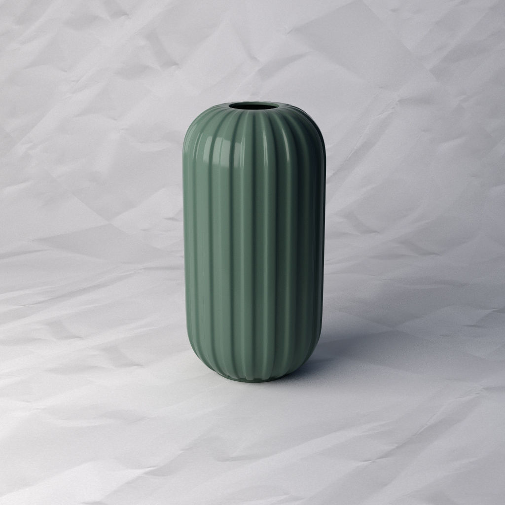 VASE 417 3D print model_5