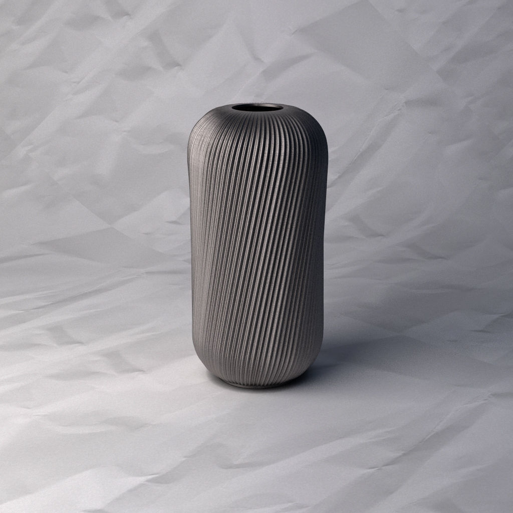 VASE 424 3D print model_4