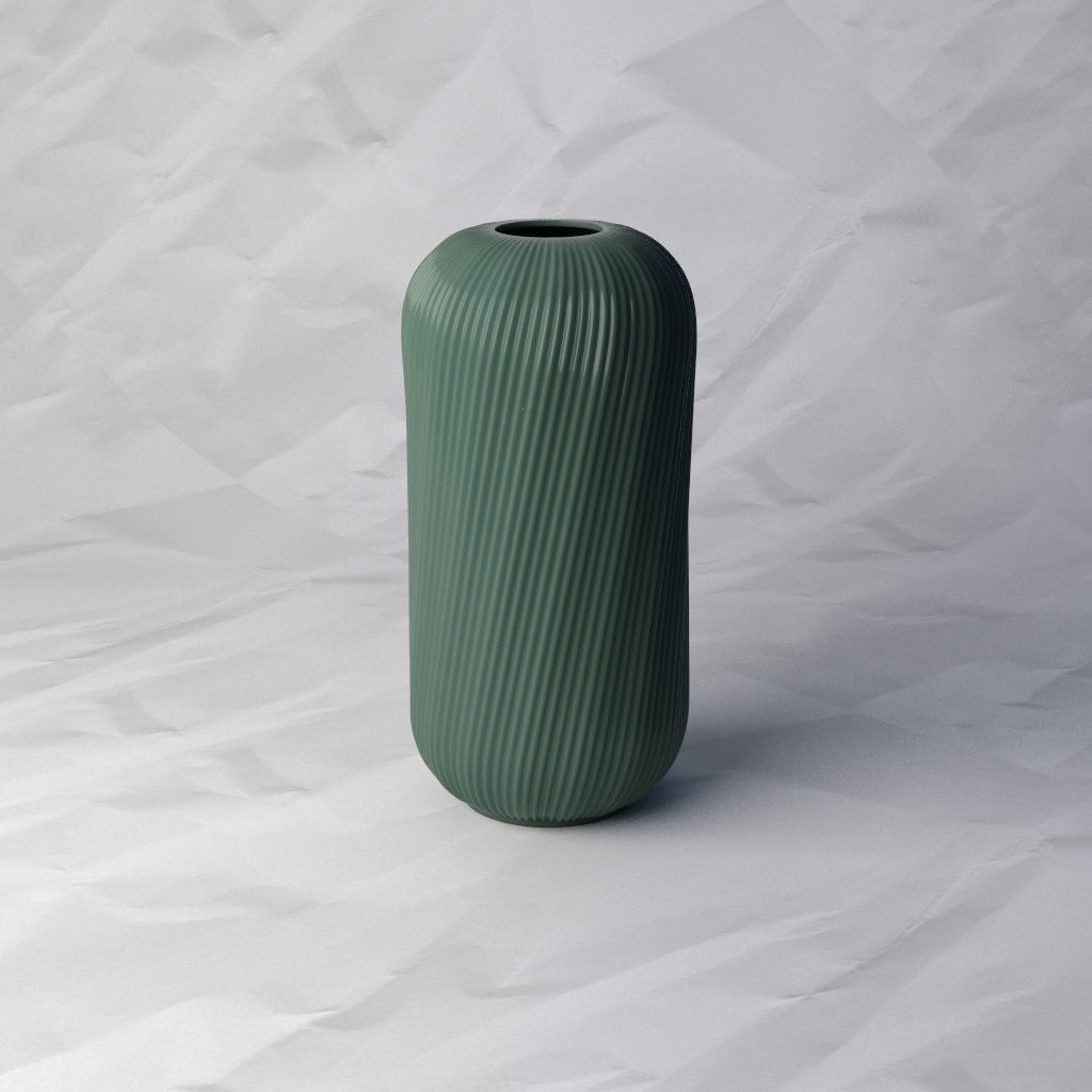 VASE 424 3D print model_5