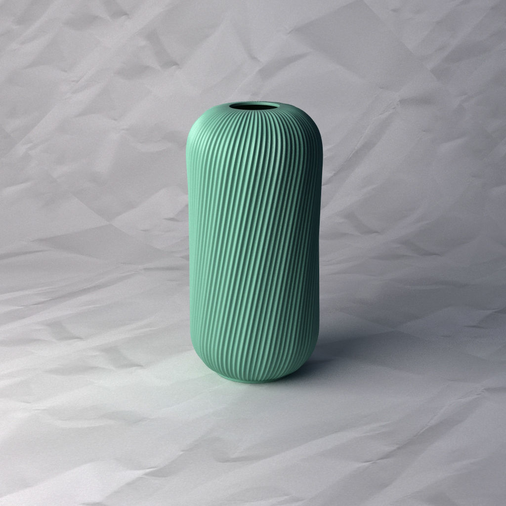VASE 424 3D print model_2