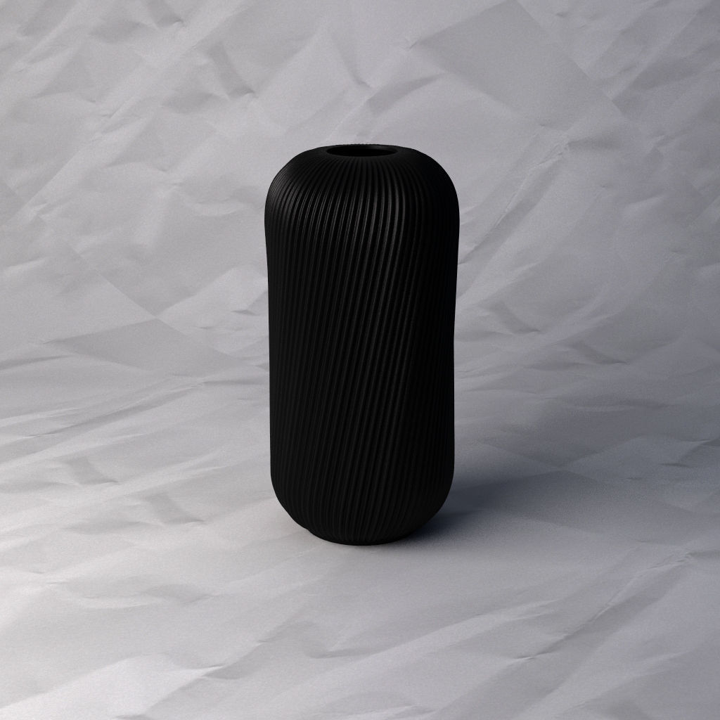 VASE 424 3D print model_1