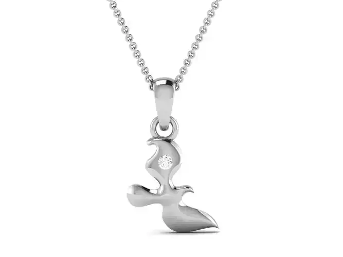 Women pendant 3dm render detail 3D print model