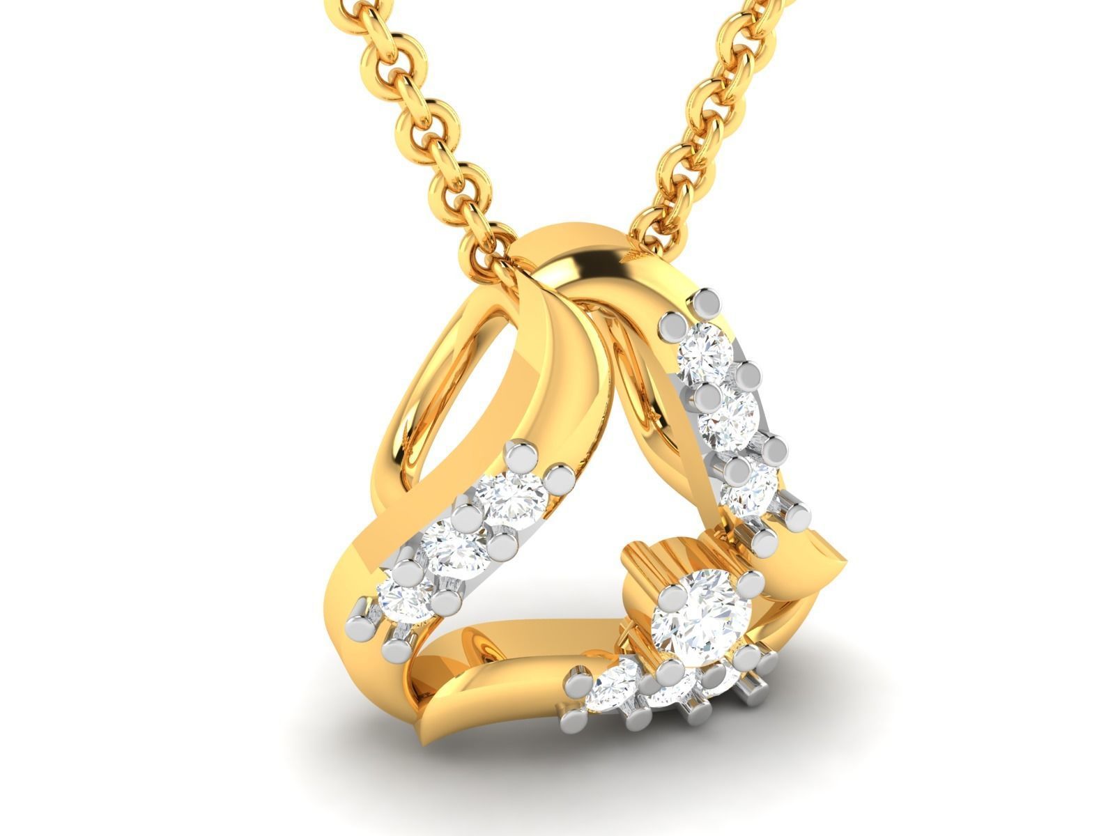 Women pendant 3dm render detail 3D print model_3